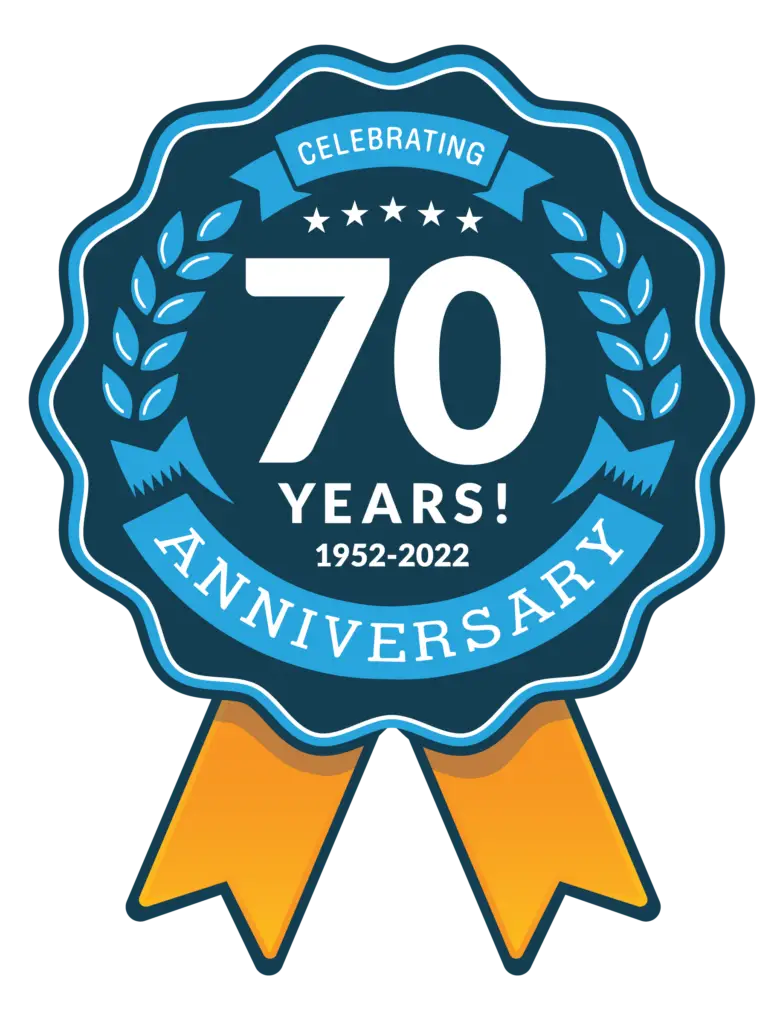 Hillside Oil 70 years Logo