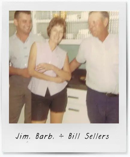 JIm and Barb sellers with Bill